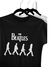 T-Shirt Feminina Beatles Preta