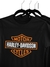 T-Shirt Feminina Harley Davidson Preta