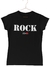 T-Shirt Feminina Rock Cores