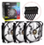 COOLER 120MM X 1300 RPM (CONJUNTO COM 3 UNIDADES) DEX - MODELO DX-123R