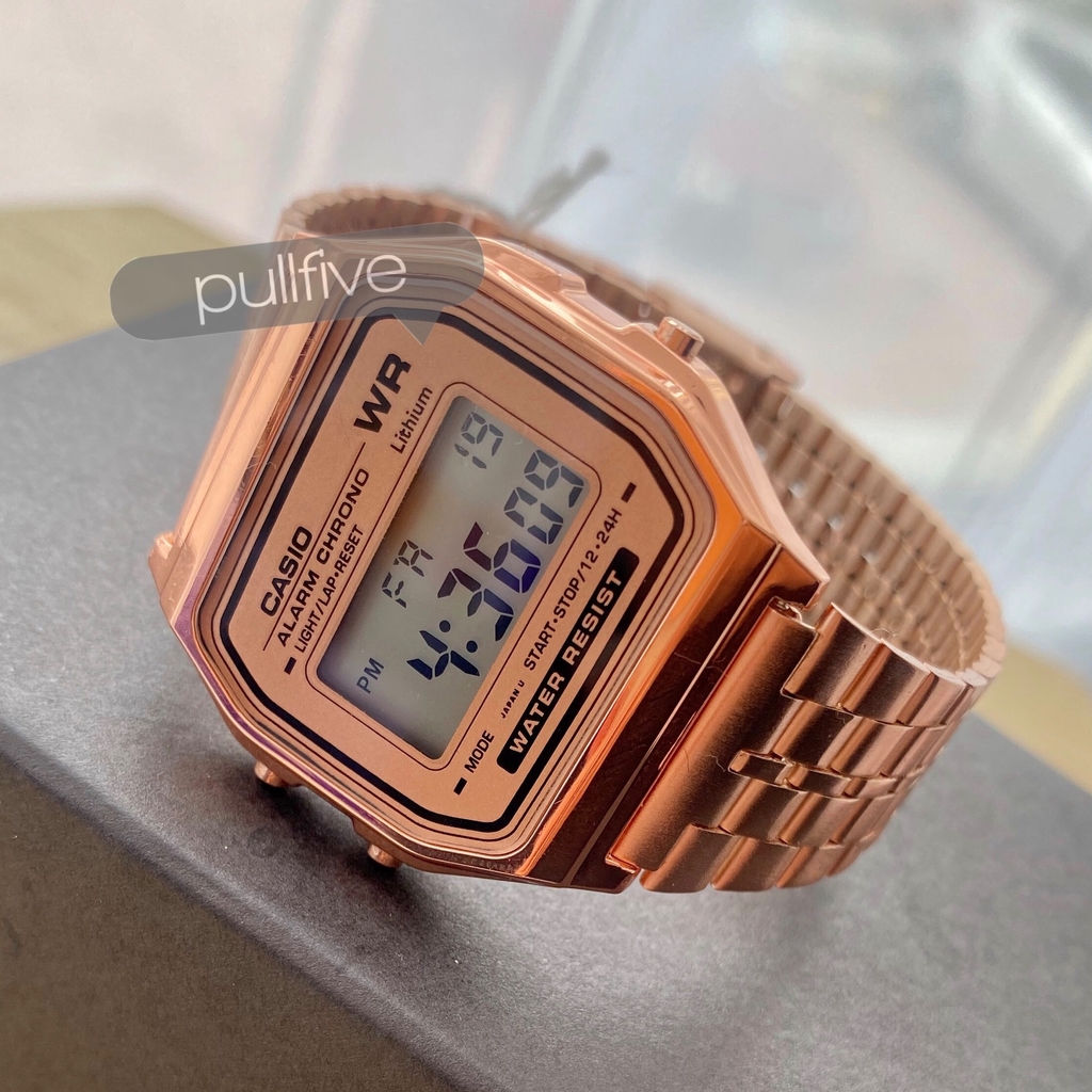 Reloj casio retro rosa hotsell