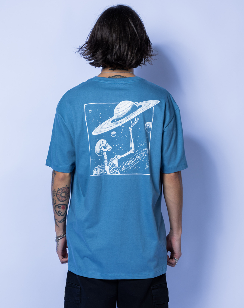 Camiseta Blunt Regular Saturn Azul