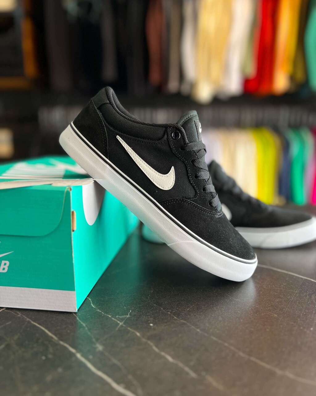 Tenis nike unissex preto sales