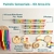 Painéis Sensoriais - Kit Arco-íris (8 Dominós + 2 Pêndulos + 7 Painéis + 1 kit imaginar e brincar lenços)