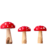 3 Cogumelos de Madeira - Colorido