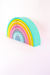 Kit Circuito Gigante: Arco-íris + Semicírculos + Tábuas de Construir - Tons Pastel - comprar online