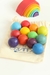 12 Bolas Grandes de Madeira - Colorido - comprar online