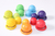 12 Bolas Grandes de Madeira - Colorido - loja online