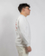 Casaco Moletom Careca Off White I See - comprar online