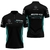 Camisa masculina preta da equipe Petronas Fórmula 1, com logotipos da Mercedes e AMG.