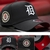 Boné New Era preto com logo dos Detroit Tigers e detalhe do All Star Game.