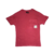 Camiseta básica roja de niño