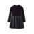 Vestido negro corazón de niña - comprar en línea