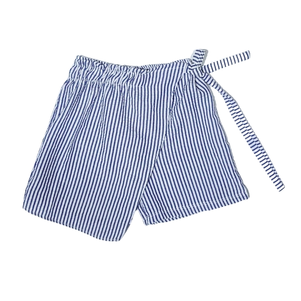 Conjunto Short rayado y blusa holanes para Nina