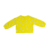 Sudadera amarilla flores de niña - comprar en línea