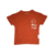 Camiseta naranja de niño