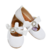 Zapatos blancos de broche con brillos para Ceremonia-Libélula