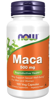 Maca - 500mg / 100 Caps (Now)