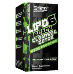 Lipo 6 Black Cleanse & Detox - 60 Caps (Nutrex)