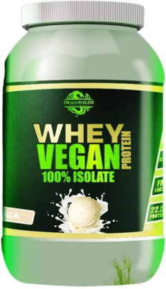 Whey Vegan 100% Isolado - 900g / 30 Doses (Dragon Elite)