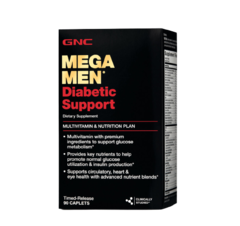 Mega Men (Diabetic Support) - 90 Caps (GNC)