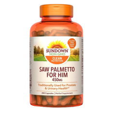 Saw Palmetto - 450mg / 250 Caps (Sundown)