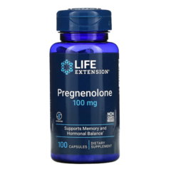 Pregnenolona 100mg - 100 Caps (Life Extension)