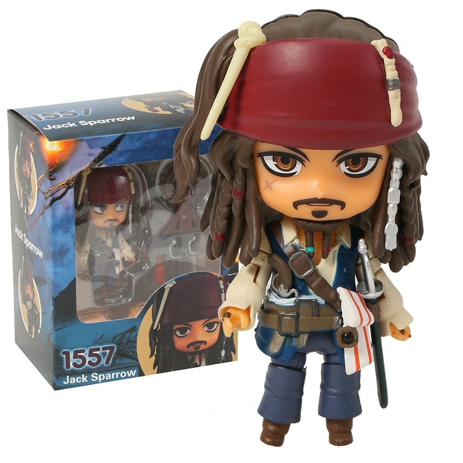 Action Figure Piratas do Caribe Jack Sparrow