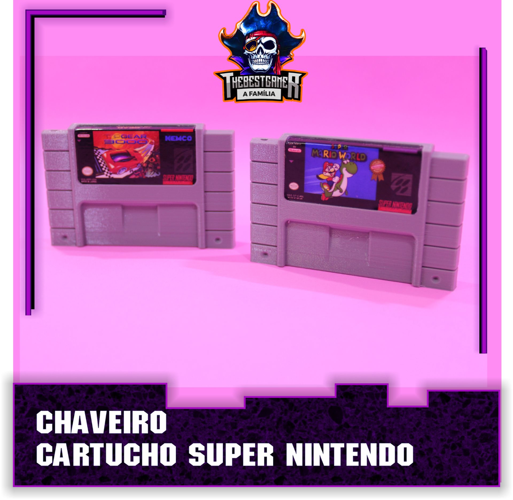 Cartucho Fita Jogo Super Mario World Super Nintendo Snes em