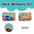 Adesivo Escolar Hot Wheels 01 Personalizável - HOTW1ESC