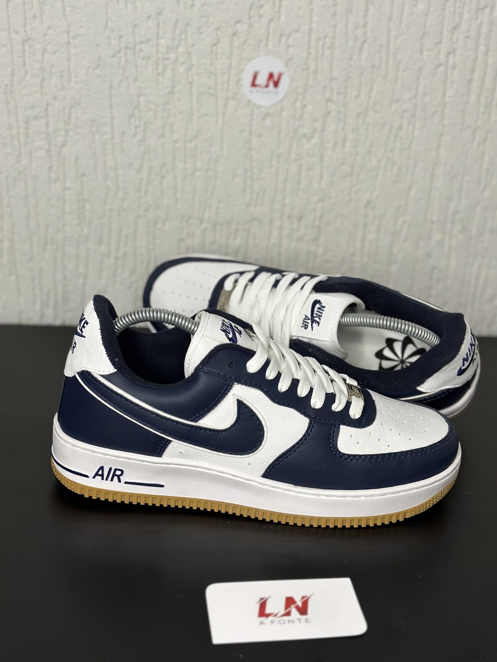 Nike air force 1 azul marinho sales