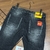 CALÇA JEANS JOGADOR PRETA TINTAS - loja online