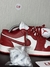 NIKE JORDAN LOW VERMELHO E BRANCO