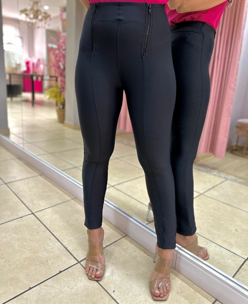 CALÇA LEGGING PRETA COM ELÁSTICO M&G Marina&Gabriella - Roupas Femininas -  Loja Online Oficial