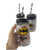 15 Frascos Batman Vasos Souvenirs Con Tapa Y Sorbetes