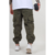 Jogger Cargo Gabardina Mom -Verde-