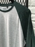 Remera Vitter M/L Vermont -Gris/Verde Inglés- - MUTE