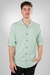 Imagen de Camisa Lino Cuello Mao M/L -Verde Agua-