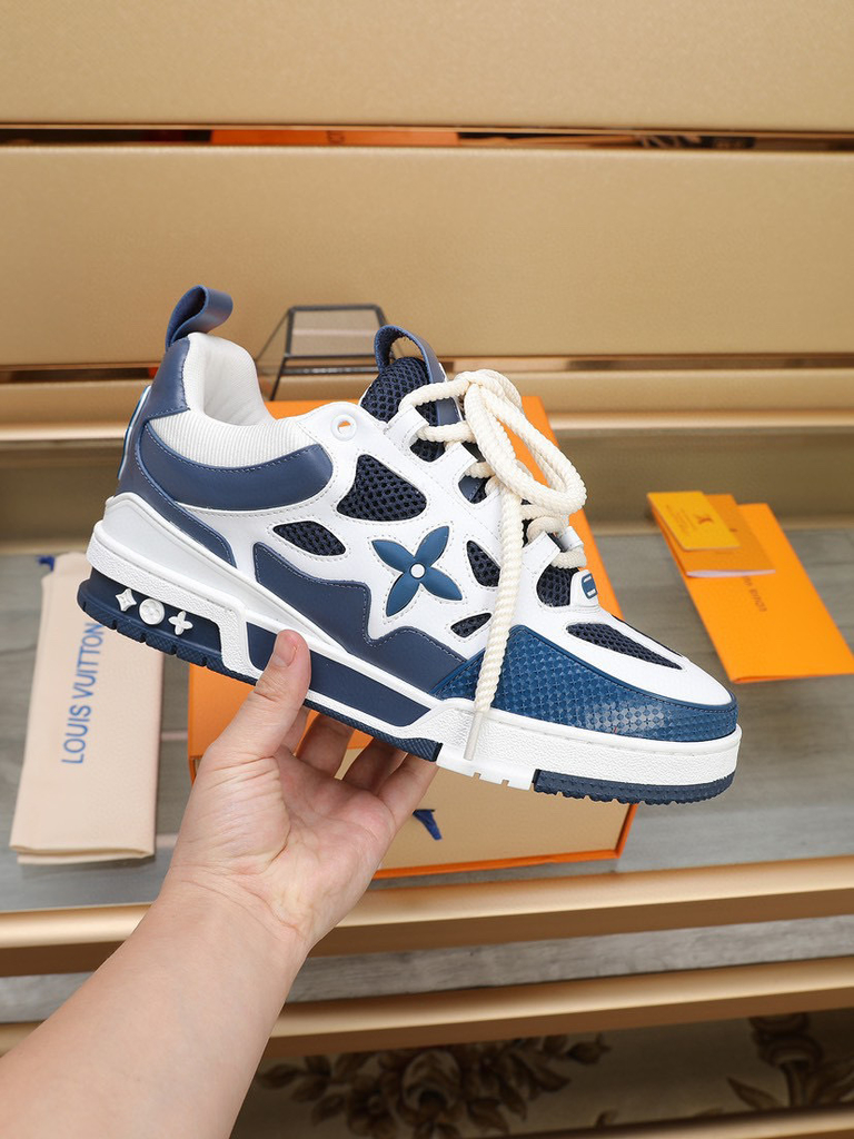 Louis Vuitton LV Skate Sneaker Marine White