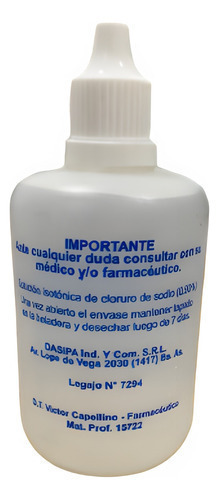 Solucion fisiologica para discount lentes de contacto