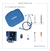 Kit Set De Enfermeria Completo Con Oximetro Estuche Coronet - comprar online