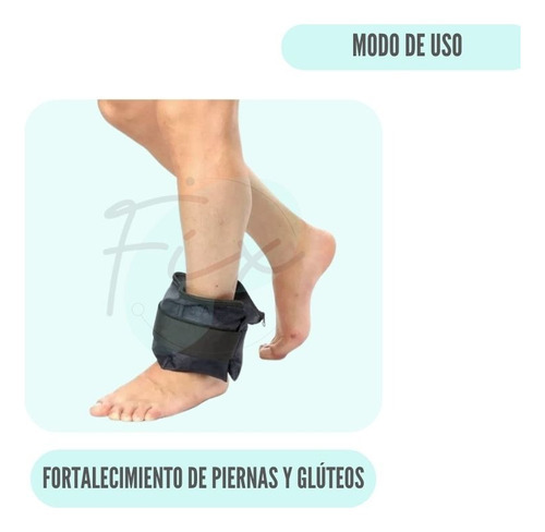Pesas con online abrojo para piernas