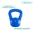 Pesa Rusa Kettlebell Pvc 3k Mir Fitness Mancuerna Funcional en internet