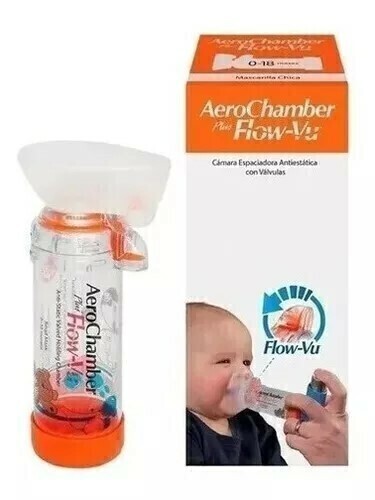 Productos sanitarios: inhalador Aerochamber infantil