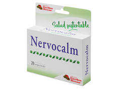 Nervocalm- Presentación 20 comprimidos.