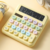 Calculadora Colorida Pastel Teclado Mecânico - comprar online