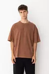 REMERA LORENZO LASER MARRON (R109)