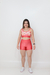 Short Fitness Feminino Meia Coxa Goiaba Trilobal