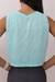 Cropped Regata Turquesa - comprar online