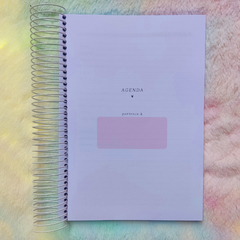 [ESPIRAL] [A5] KIT de Miolo + Arame - Agenda Rosa Não Datada 2DPP - 100 folhas (35 furos) [E009] - comprar online